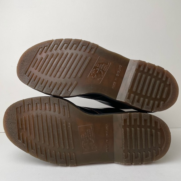 Dr. Martens MIE Black Quilon Leather 1460 England Boots UK 8 - Picture 12 of 16